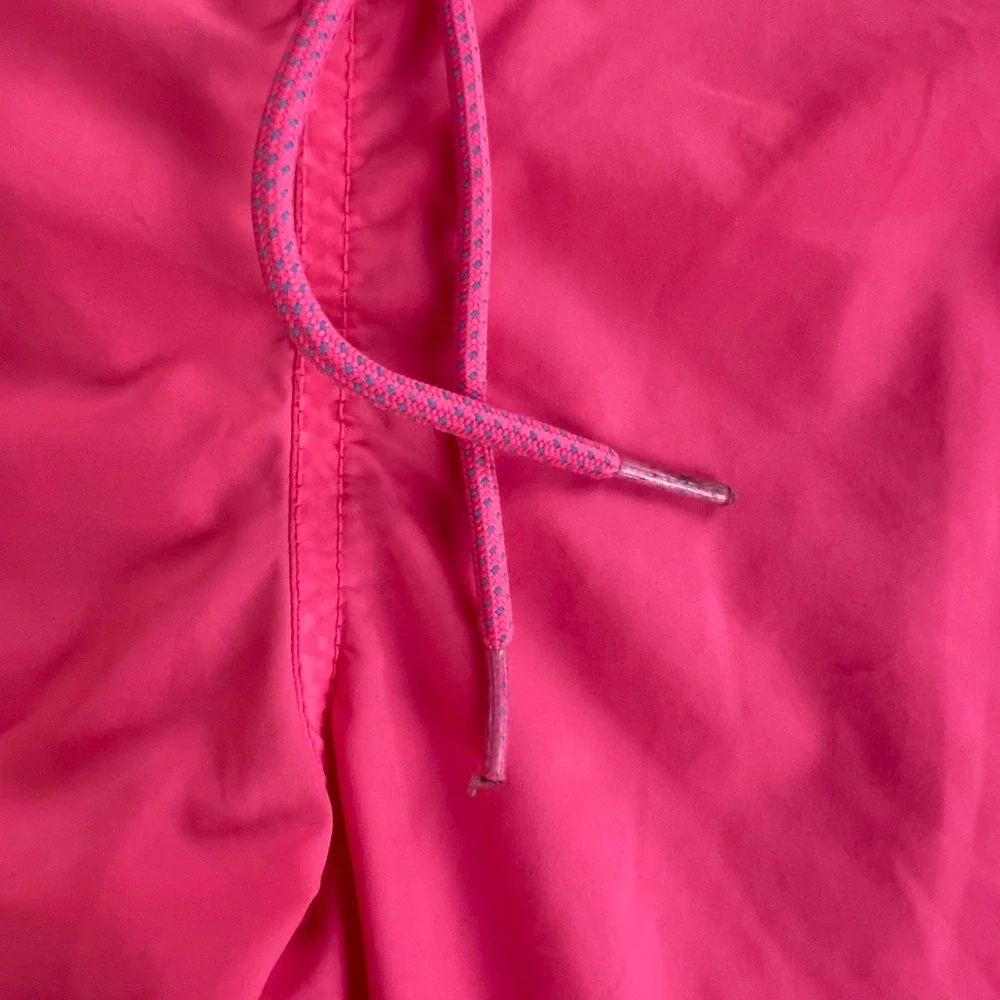 GUC H&M Mens XL Swim Trunks Shorts Lined Volley Beach Pool Neon Hot Pink